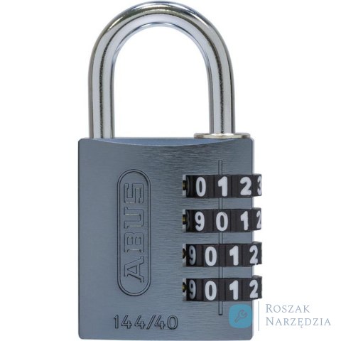 Kłódka aluminiowa TYTAN Lock-Tag z szyfrem 144/40 ABUS