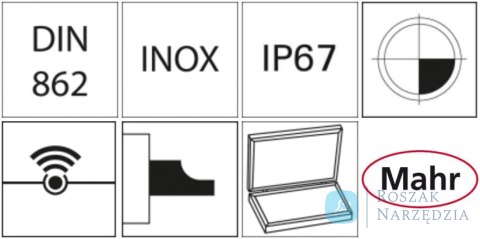 Suwmiarka cyfrowa,zestaw 16EWRi-V 200mm Universal MAHR