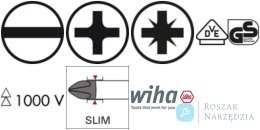 SlimBit-zestaw VDE 6-cz. SL/PH/PZ Wiha
