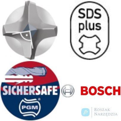 Wiertło udarowe SDSplus7x 6x250x315mm EXPERT Bosch Wiertło udarowe SDSplus7x 6x250x315mm EXPERT Bosch