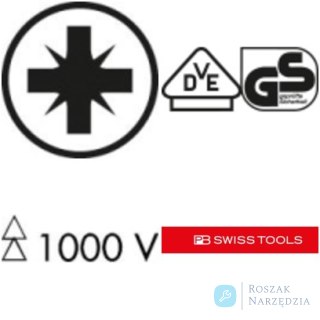 Wkrętak 5192  VDE  PZ3x150mm Classic PB Swiss Tools