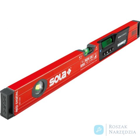 Poziomica cyfrowa RED 60cm 1730801 SOLA