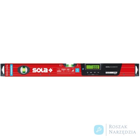 Poziomica cyfrowa RED 60cm 1730801 SOLA