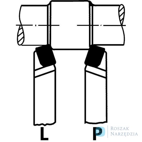 Nóż tokarski węglikowy DIN4971, prawy 16x16x110mm P25/30 WILKE Nóż tokarski węglikowy DIN4971, prawy 16x16x110mm P25/30 WILKE