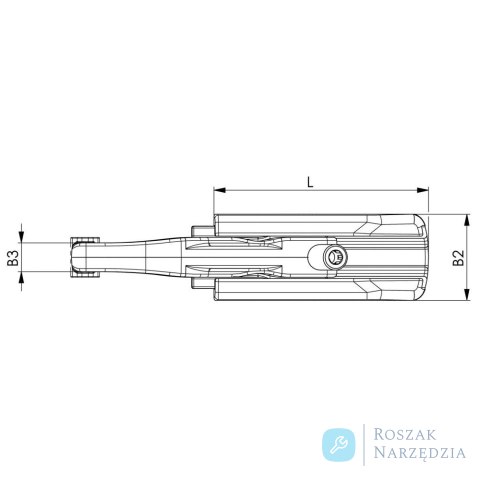 Docisk regul.przesuwny 7600-22 M10x12 AMF