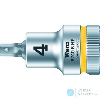 Wkrętakowa końcówka 4,0x 35mm do śrub z gniazdem 6-k. z funkcją przytrzym.Wera