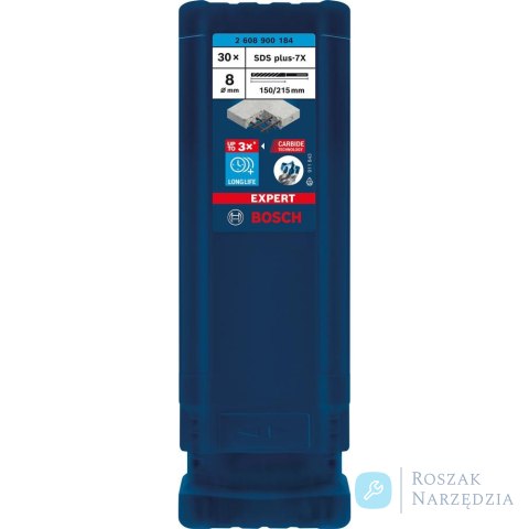 Wiertło udarowe SDSplus7x 8x150x215mm 30St EXPERT Bosch