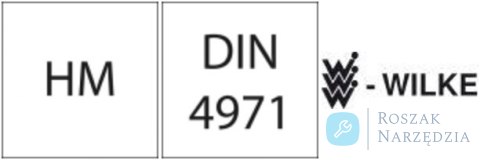 Nóż tokarski węglikowy DIN4971, prawy 20x20x125mm P25/30 WILKE Nóż tokarski węglikowy DIN4971, prawy 20x20x125mm P25/30 WILKE