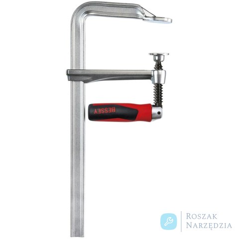 Ścisk śrubowy, stalowy z rękojeścią 2-kompon. 250x120mm rękoj.składana Bessey Ścisk śrubowy, stalowy z rękojeścią 2-kompon. 250x120mm rękoj.składana Bessey