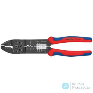 Szczypce do zagniatania, 1,5-6mm, 240mm, 97 32 240, KNIPEX