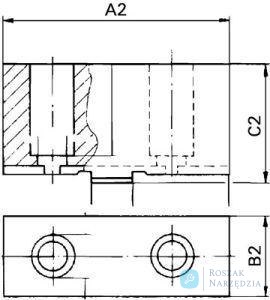 Zestaw szczęk wiert. do 3-szczękowych uchwytów tokarskich DIN6350AB250mm RÖHM