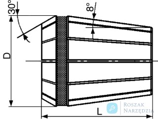 Kołek z węglika spiekanego 4x16 do F711 QUICK