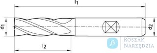 Tarcza pilarska do metaluHSS D1838B 125x1,00x22 80 zebow Stark