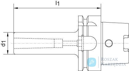 Tuleja redukcyjna DIN69893A, kształt C, MK2x120mm SK-A63 HAIMER