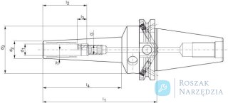 Uchwyt zaciskowy precyzyjny HPH Multi 3 DIN69871 8mm SK40 WTE