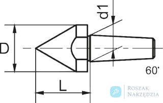 Końcówka wymienna (stożek duży) do kła z wymiennymi końcówkami 12mm CONZELLA