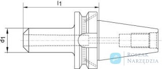 Oprawka do tulej.zaciskowy  JISB6339ADB BT40 10-14mm HAIMER