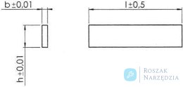 Podkładki równoległe- para 8x26x125 AMF