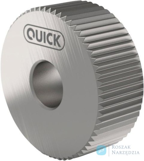 Rolka do radełkowania DIN403 PM AA 20x8x6mm, podziałka 1,5 mm QUICK Rolka do radełkowania DIN403 PM AA 20x8x6mm, podziałka 1,5 mm QUICK