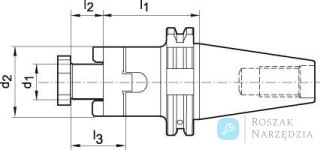 Tarcza pilarska do metaluHSS D1838B 80x2,50x22 40 zebow Stark