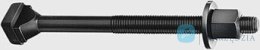 Śruba do wpustów teowych (komplet) DIN787 M16x16x63mm AMF