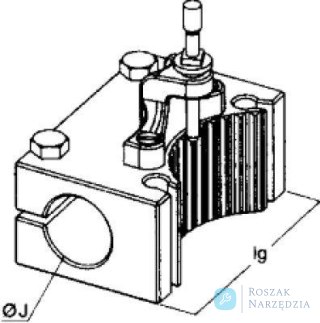 Imak szybkowymienny do wytaczaków, typ J 50 mm SRW