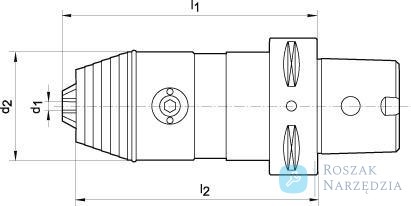 Uchwyt wiertarski precyzyjny PSC 0,5-13mm C6 WTE