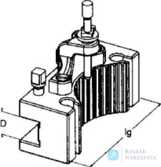 Imak szybkowymienny do noży tokarskich, typ D 32 mm SRW