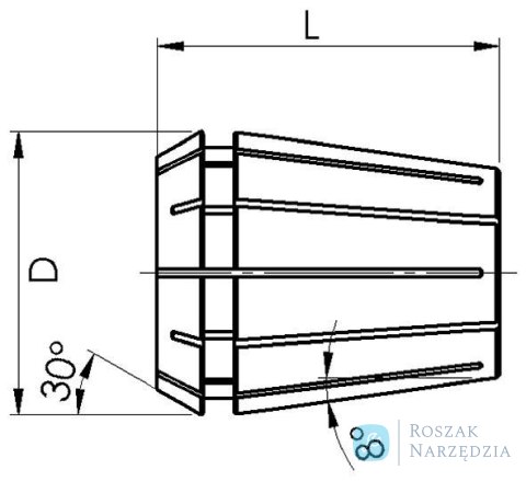 Nakretka mocuj. Power Collet ER16 HAIMER