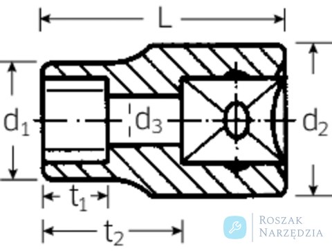 Nasadka 1/2" TORX E11 (wewnętrzne ) STAHLWILLE