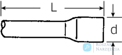 Przedłużka 1", 200 mm, rozmiar 8 STAHLWILLE