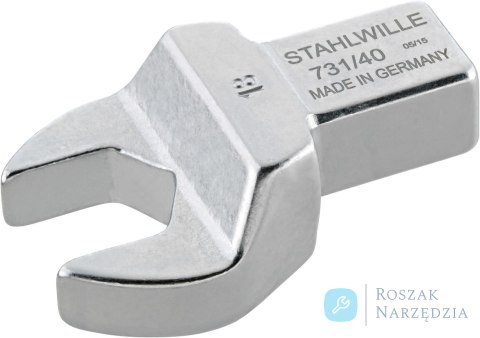 Końcówka wtykowa płaska 14x18mm 25mm do kluczy dynamometrycznych STAHLWILLE