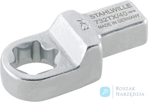 Końcówka wtykowa typu TORX E18 do kluczy dyn.14x18 mm STAHLWILLE Końcówka wtykowa typu TORX E18 do kluczy dyn.14x18 mm STAHLWILLE