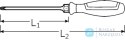 Wkrętak krzyżowy PZ1, VDE/1000V, DRALL+ STAHLWILLE