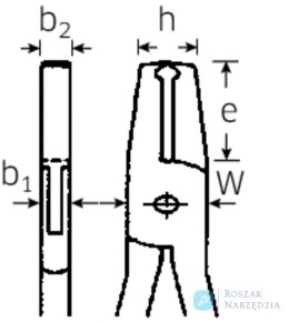 Szczypce czołowe dla elektroników (wysmukłe) L=112mm; polerowana/powłoka STAHLWILLE