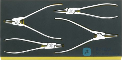Zestaw TCS 1/3 szczypiec do pierscieni Segera, 4-częściowy STAHLWILLE