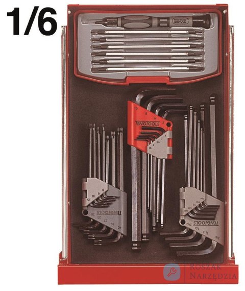 Wózek narzędziowy 1001 elementów TCMM1001N Teng Tools