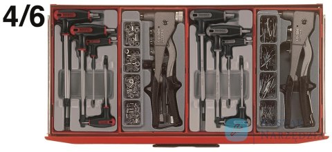 Wózek narzędziowy 1001 elementów TCMM1001N Teng Tools