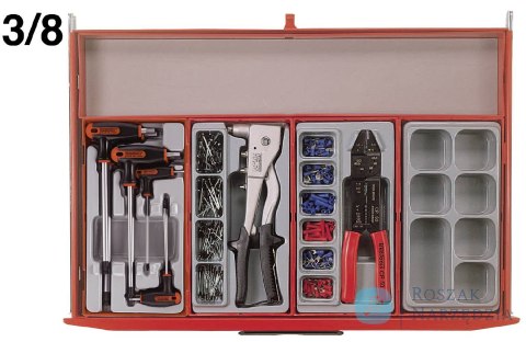 Wózek narzędziowy 546 elementów TCMM546N Teng Tools