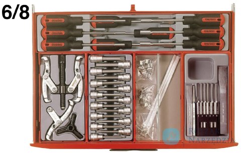 Wózek narzędziowy 546 elementów TCMM546N Teng Tools