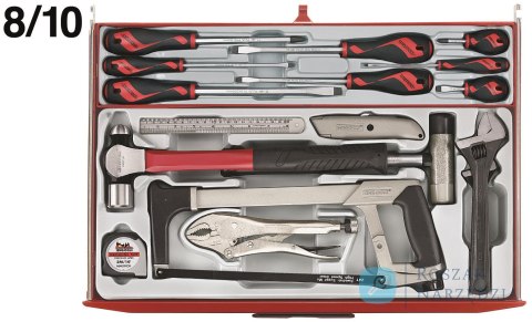 Wózek narzędziowy 715 elementów Teng Tools TCMM715N