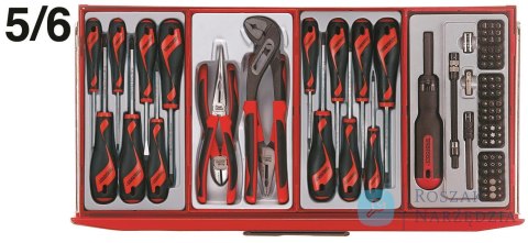 Wózek narzędziowy 715 elementów Teng Tools TCMM715N