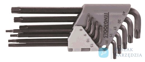 Zestaw 9 kluczy typu TORX Teng Tools Zestaw 9 kluczy typu TORX Teng Tools