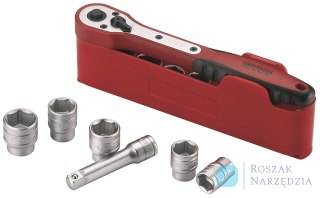 Zestaw kluczy nasadowych z chwytem kwadratowym 3/8" Teng Tools M3812N1