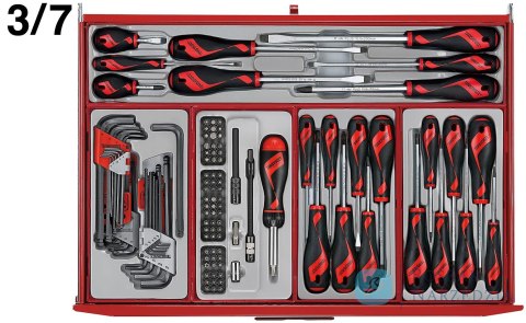 Wózek narzędziowy 282 elementy TCM282 Teng Tools