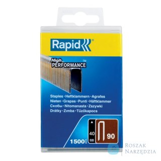 Zszywki Rapid z wąską koroną nr 90 (40 mm) - opakowanie 1500 szt.