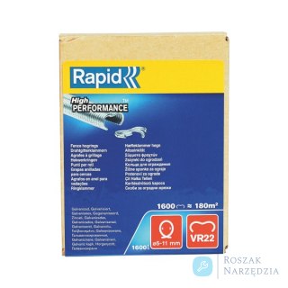 Zszywki zaciskowe do ogrodzenia Rapid VR22 - opakowanie 1600 szt.