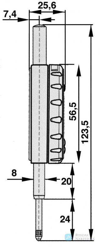 Czujnik elektroniczny 12,5mm Limit