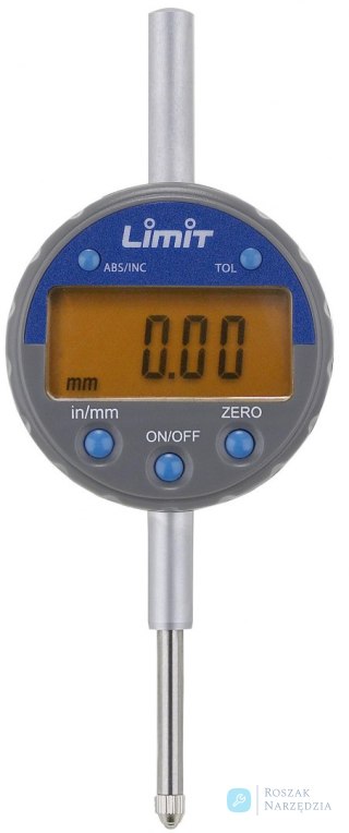 Czujnik zegarowy cyfrowy 25/0,01 mm Limit